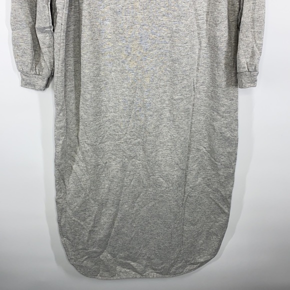 Vintage Comfy Club "Beary Sweet Memories" Gray Long Sleeve Nightgown - Picture 3 of 11